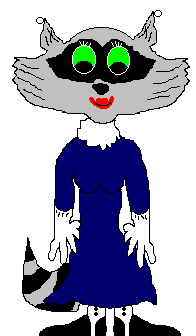 Charlotte the raccoon by FearlessSwan