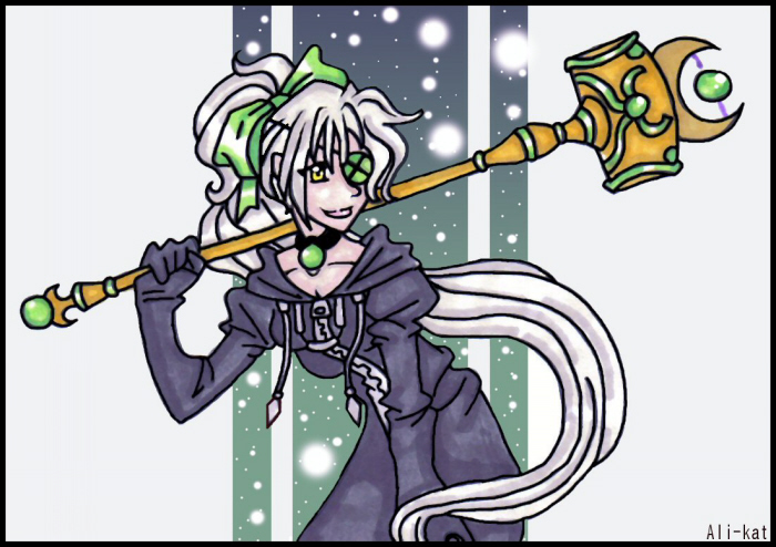 Kelix and her Weapon by FeiFeiKara