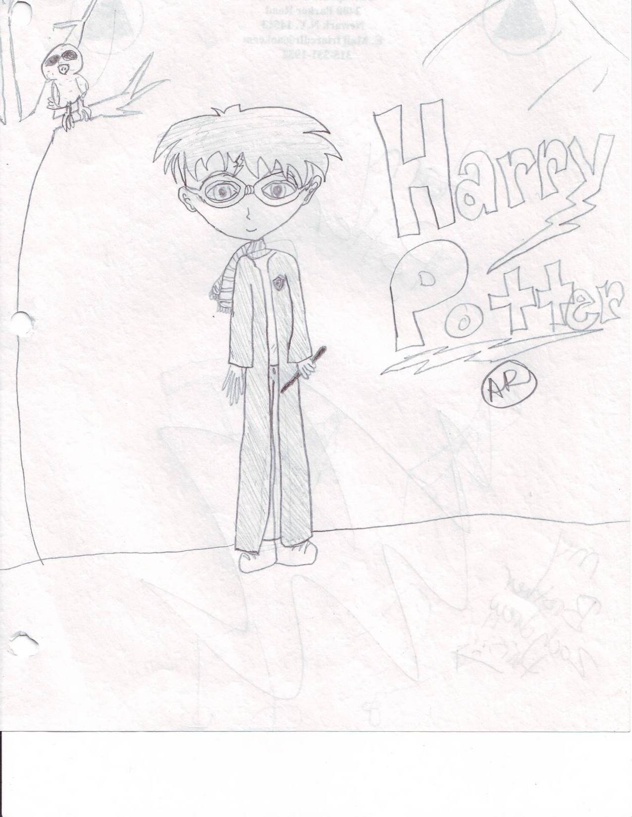 Just a chibi Harry Potter by Ferret_Avatar22