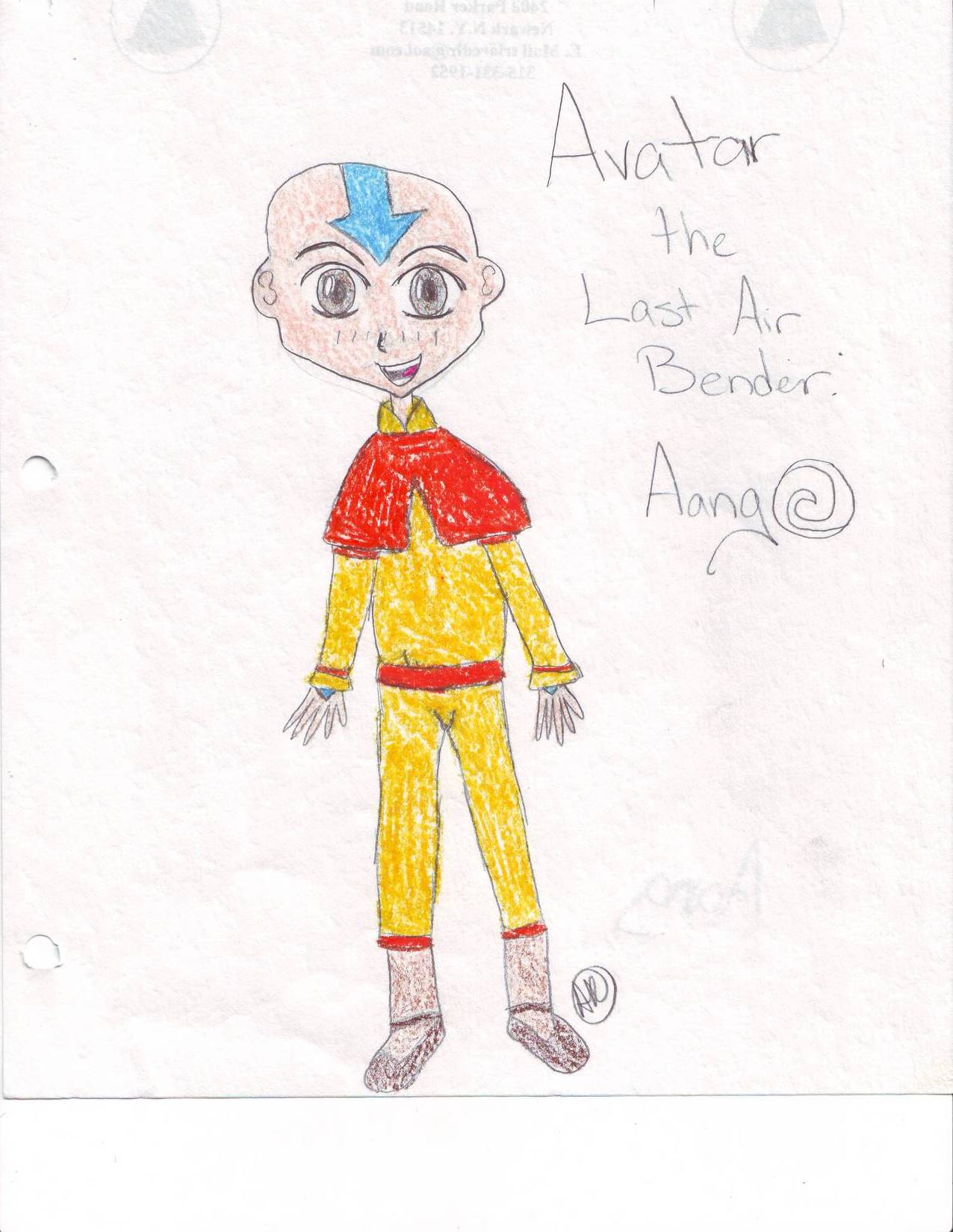 Aang by Ferret_Avatar22