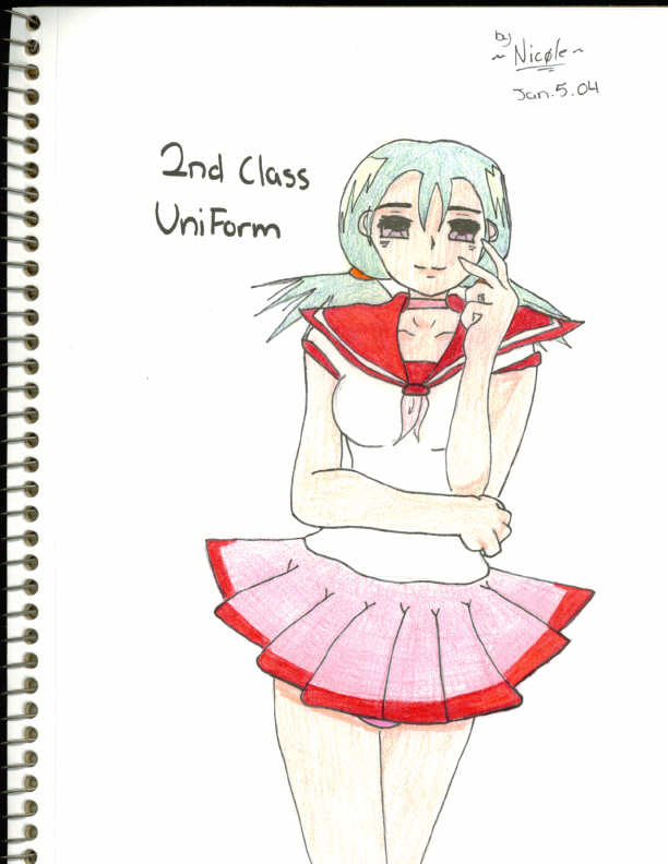 2nd Class Uniform -School Girl- by FighterMisao