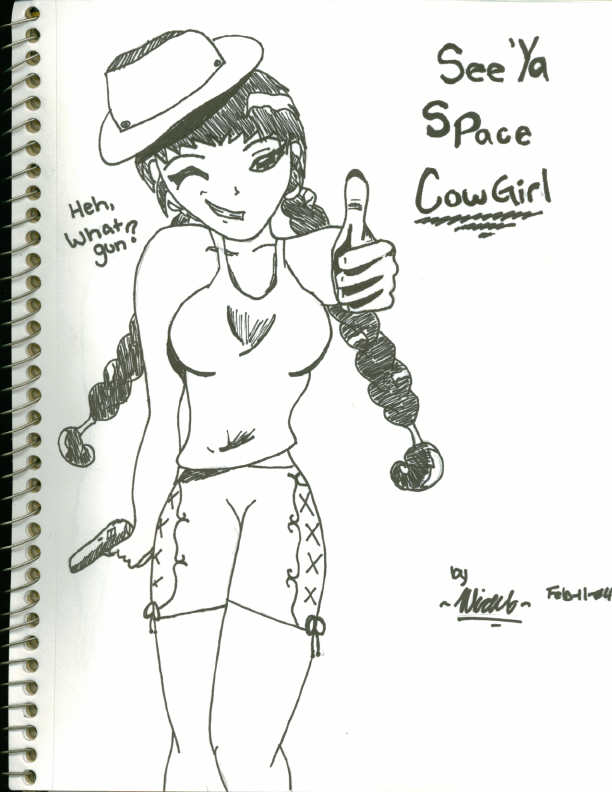 See You Space Cowgirl by FighterMisao