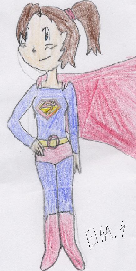 Super girl! by Fighting_Foo
