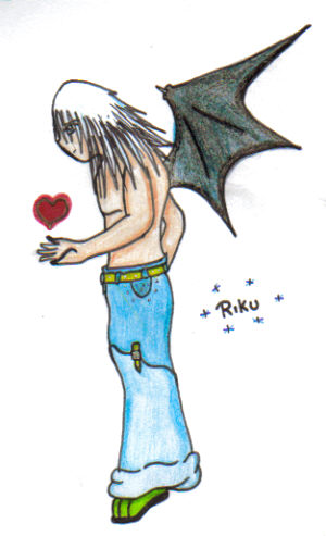 Winged Riku by Finalkingdomheartsfantasy