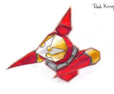 Red Knight Head (gummy ship) by Finalkingdomheartsfantasy