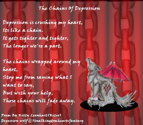 The chains of Depression by Finalkingdomheartsfantasy