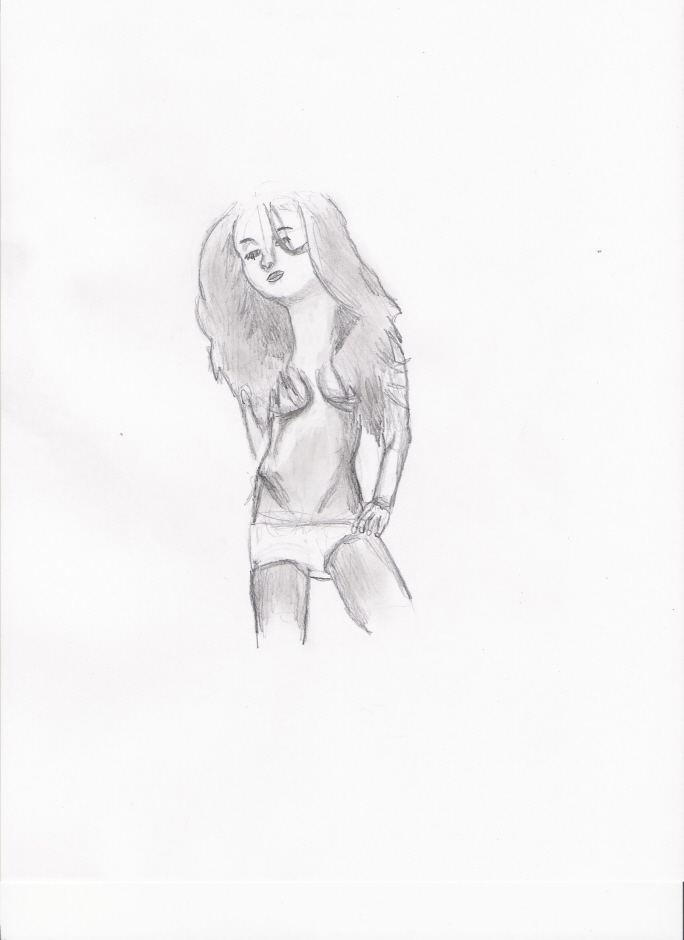 Quick sketch of the female body (Yeah. Right) by FinallyOnFAC