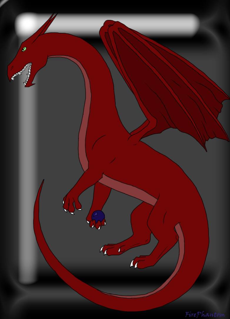 Dragon Pose by FirePhantom24