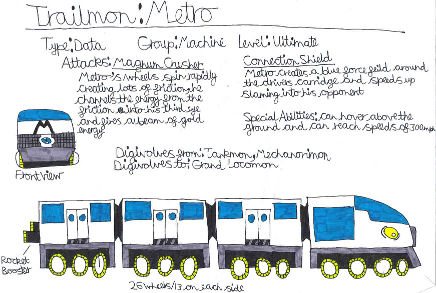Trailmon (Metro) by FirebirdMaximus