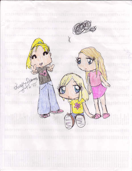 Mah sisters as Chibi by Firefly_Dreamer