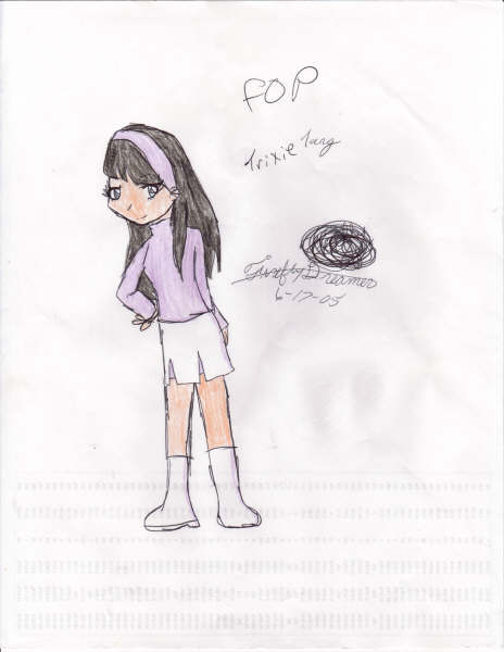Trixie Tang in Anime by Firefly_Dreamer