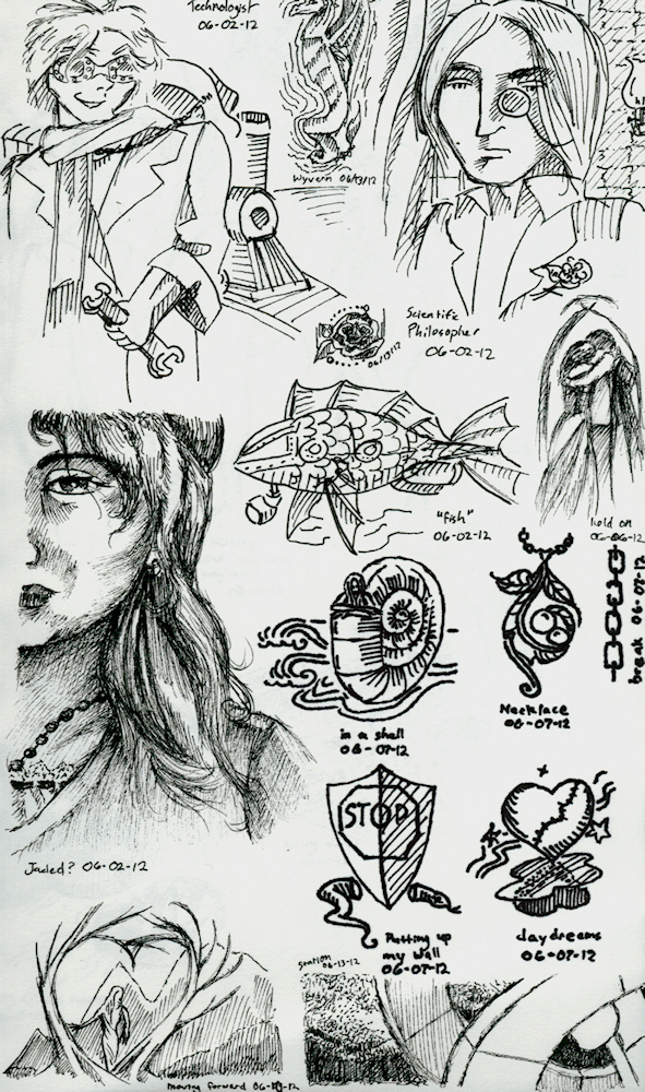 sketches by Firiel