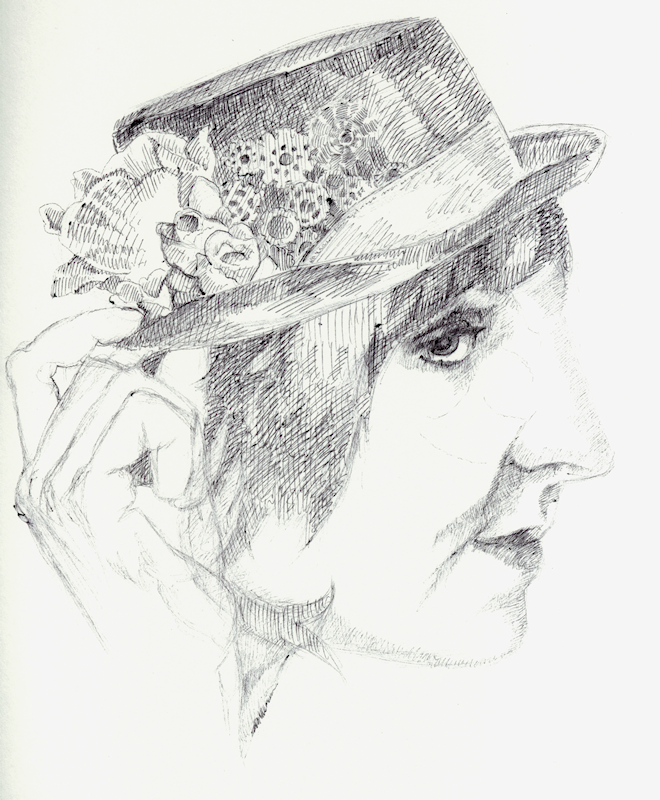 Girl in a Steampunk Hat by Firiel