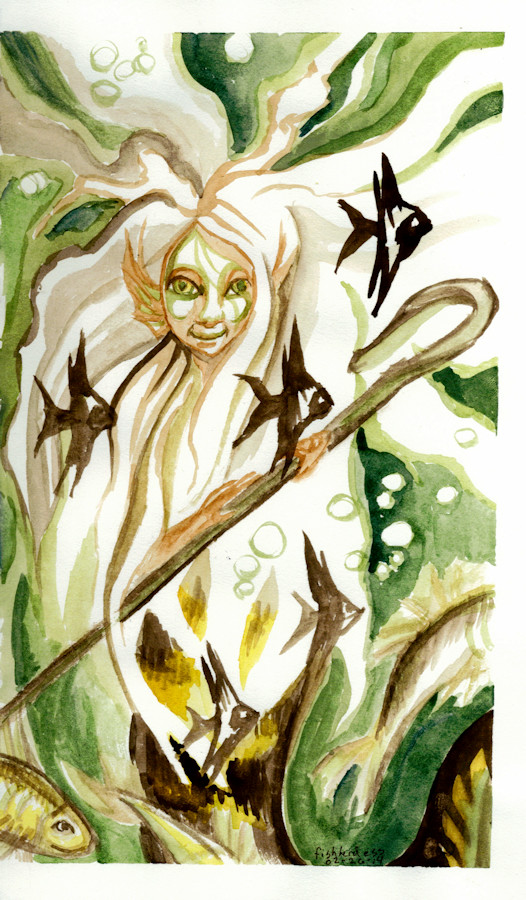 Fishherdess by Firiel