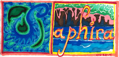 Saphira - word art by Firiel