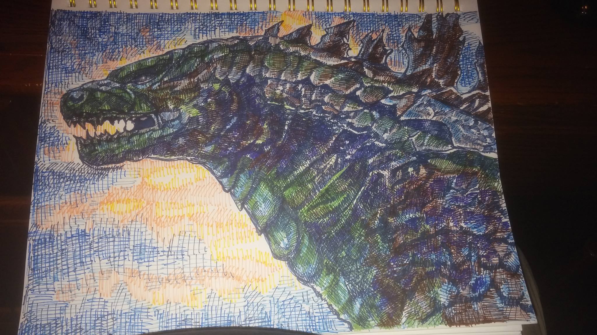 Godzilla by Firiel