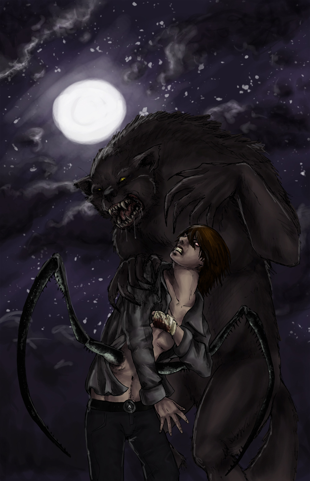Garm and the werewolf by Fisi