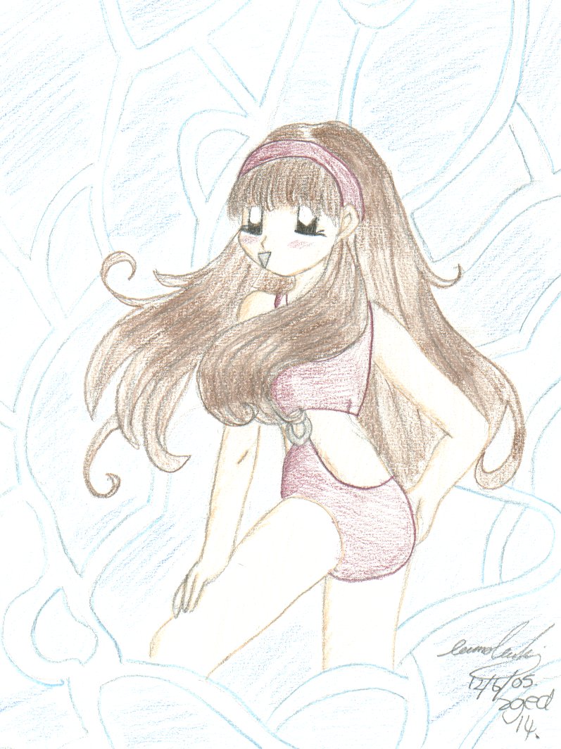 Some girl i drew o.O by FlAme_DaRkUnIcOrn