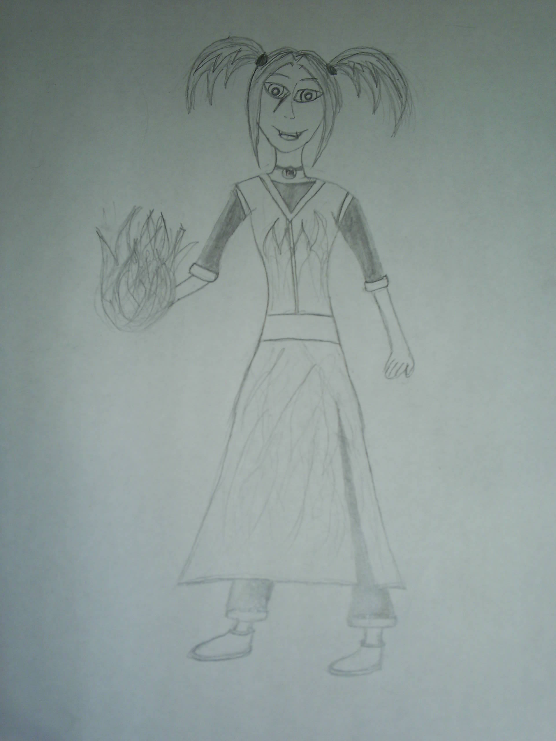 Kisaki (Fire Fox) The Avatar's Losr Guardian by Flamable