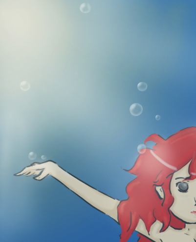Being Underwater is Great! by FlameOfAmaterasu