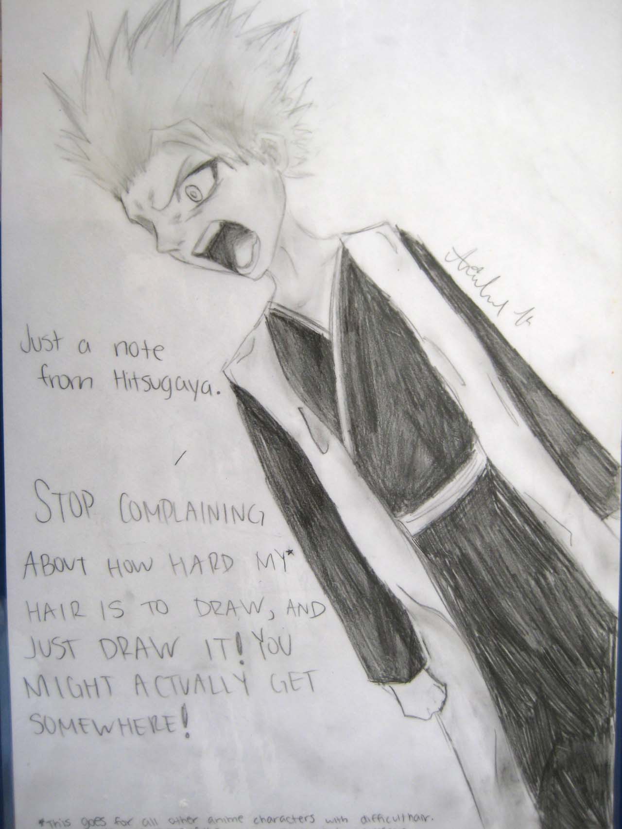 Hitsugaya's angry.. oOoOoOo... by FlameOfAmaterasu