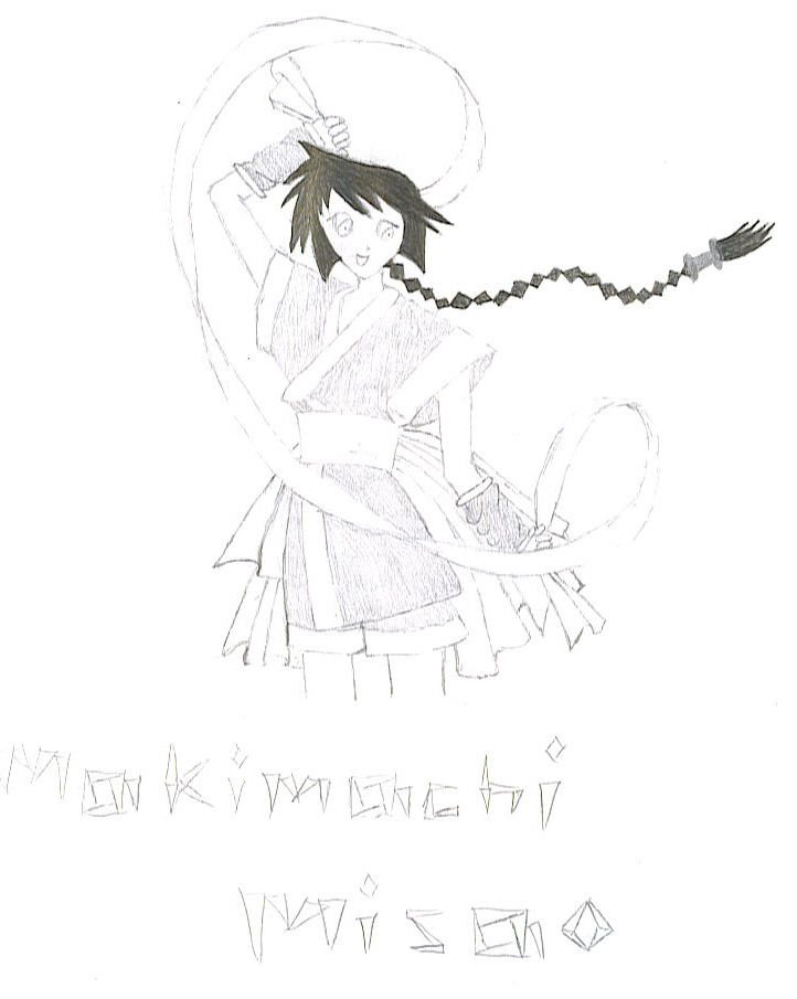 Misao with Ribbon by Flame_Kunoichi