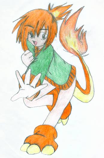 Charmander Gurl by Flaming_Kyo