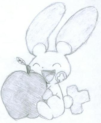 The Yummy Apple by Flamongirl13