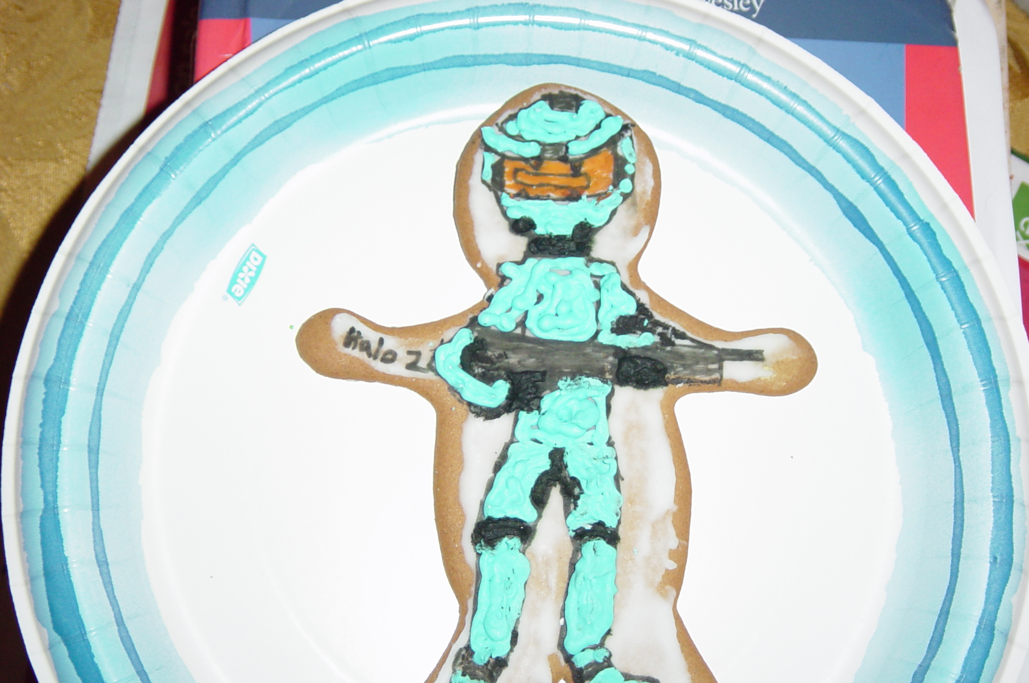 Halo 2 Spartan(me) Ginger Bread Man by Flare_Boy