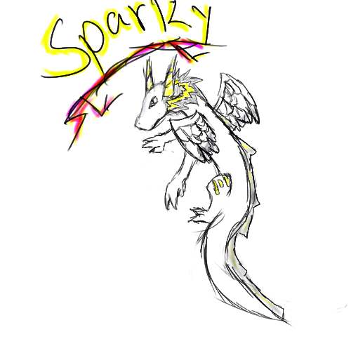 It's Sparky! by Flare_Boy
