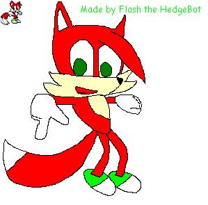Wylf the Fox by Flash_the_Hedgebot