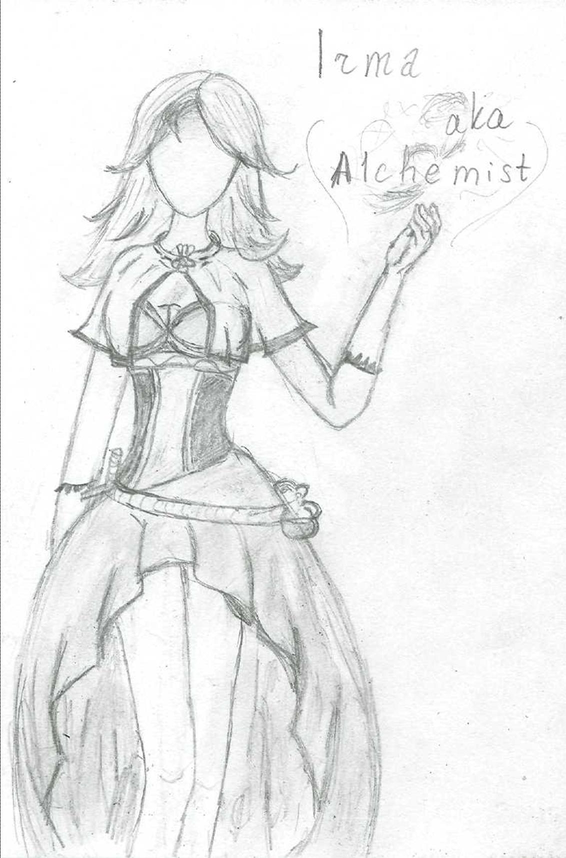 WITCH/RO crossover: Irma aka Alchemist by FleurDeLaLune