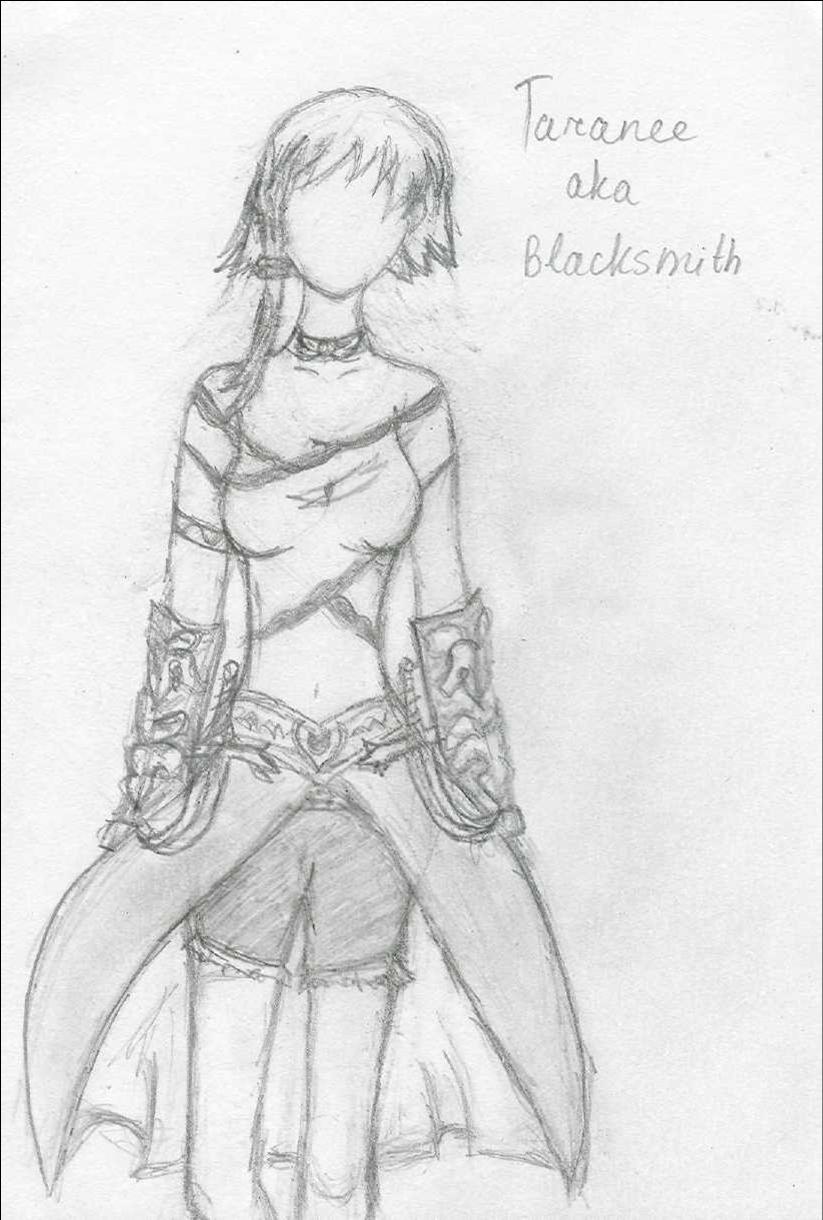 WITCH/RO crossover: Taranee aka Blacksmith by FleurDeLaLune