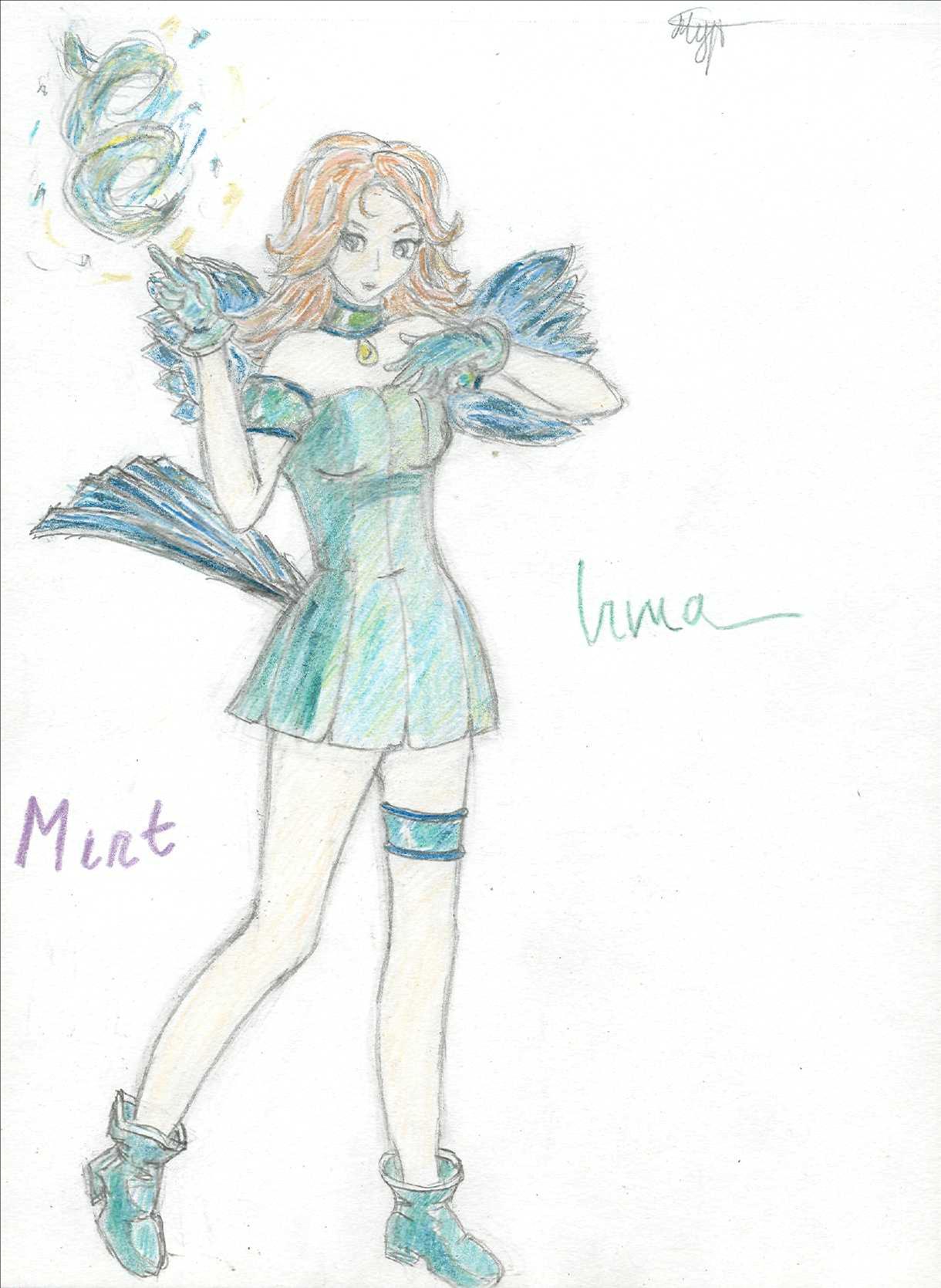 WITCH MewMew Style: Irma - Mint by FleurDeLaLune
