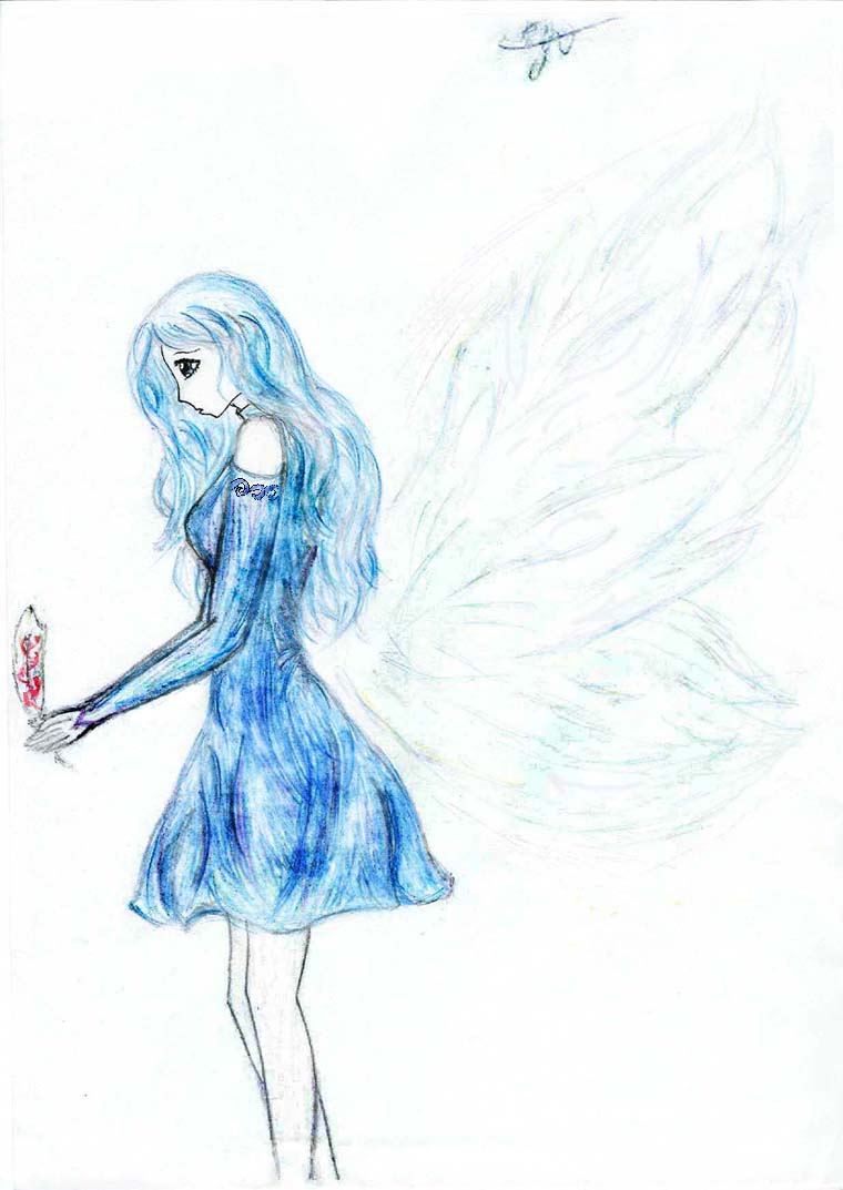 Blue fantasy (You're so special...) by FleurDeLaLune