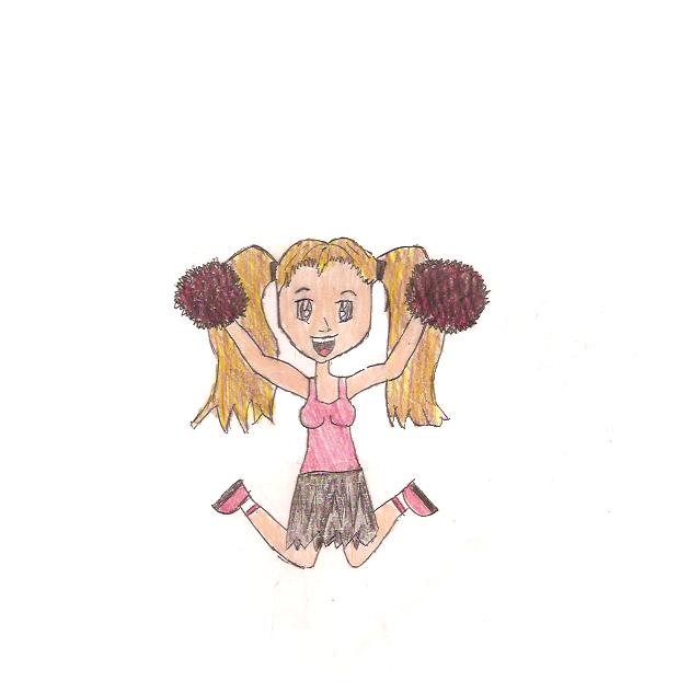 Cheer Leader by FluffyPuff12345