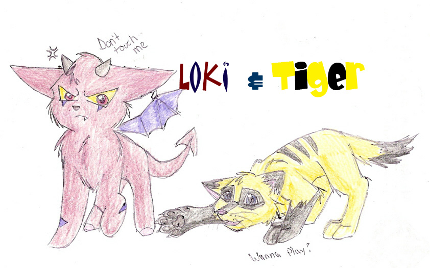 Loki and Tiger by Fluffy_fan4774