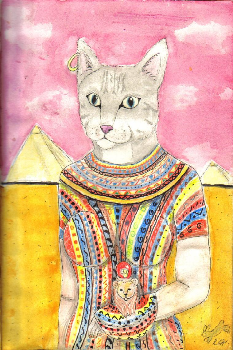 FB'sThe cat headed goddess: Bast by Fluffybunny