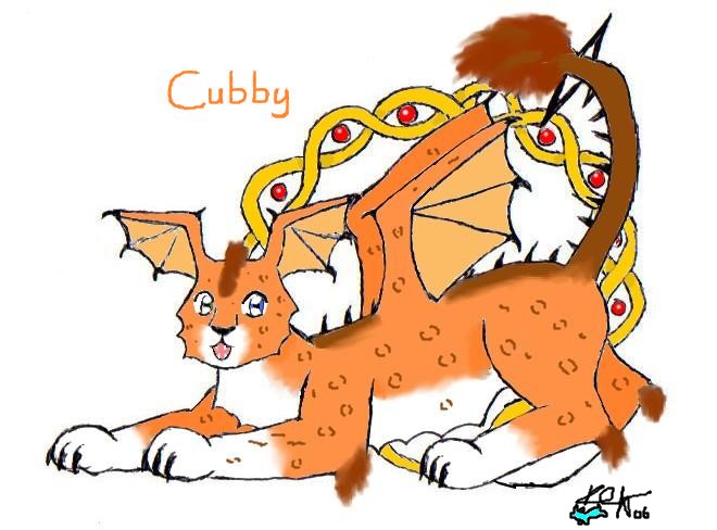 Cubby posing by Fluffybunny