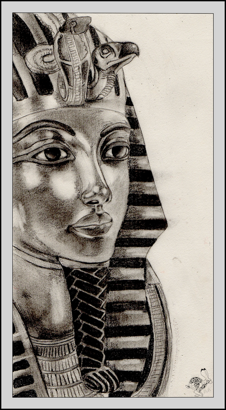 King Tutankhamun by Fluffybunny