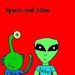 Spacix and Alias by Flyinmonkey1010