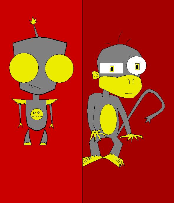 Sledge Robot/Monkey Forms by Flyinmonkey1010