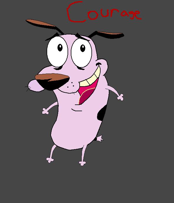 Courage The Cowardly Dog by Flyinmonkey1010