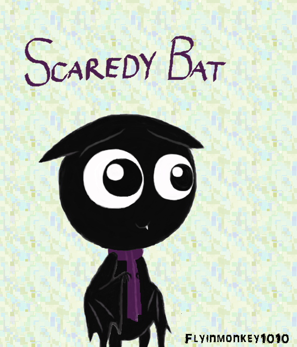 Scaredy Bat by Flyinmonkey1010