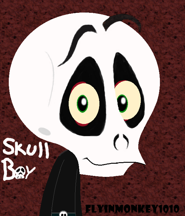 Skull Boy by Flyinmonkey1010