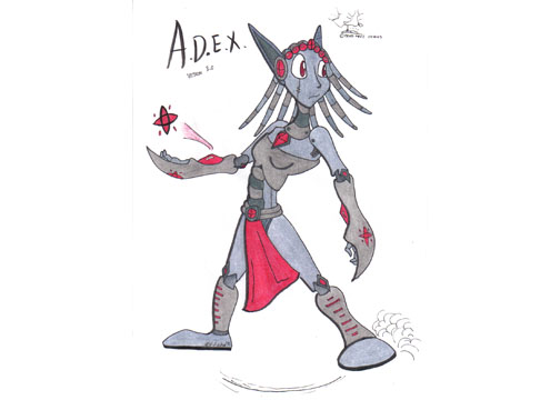 A.D.E.X. (andronic dracktin exterminator) by Forefox