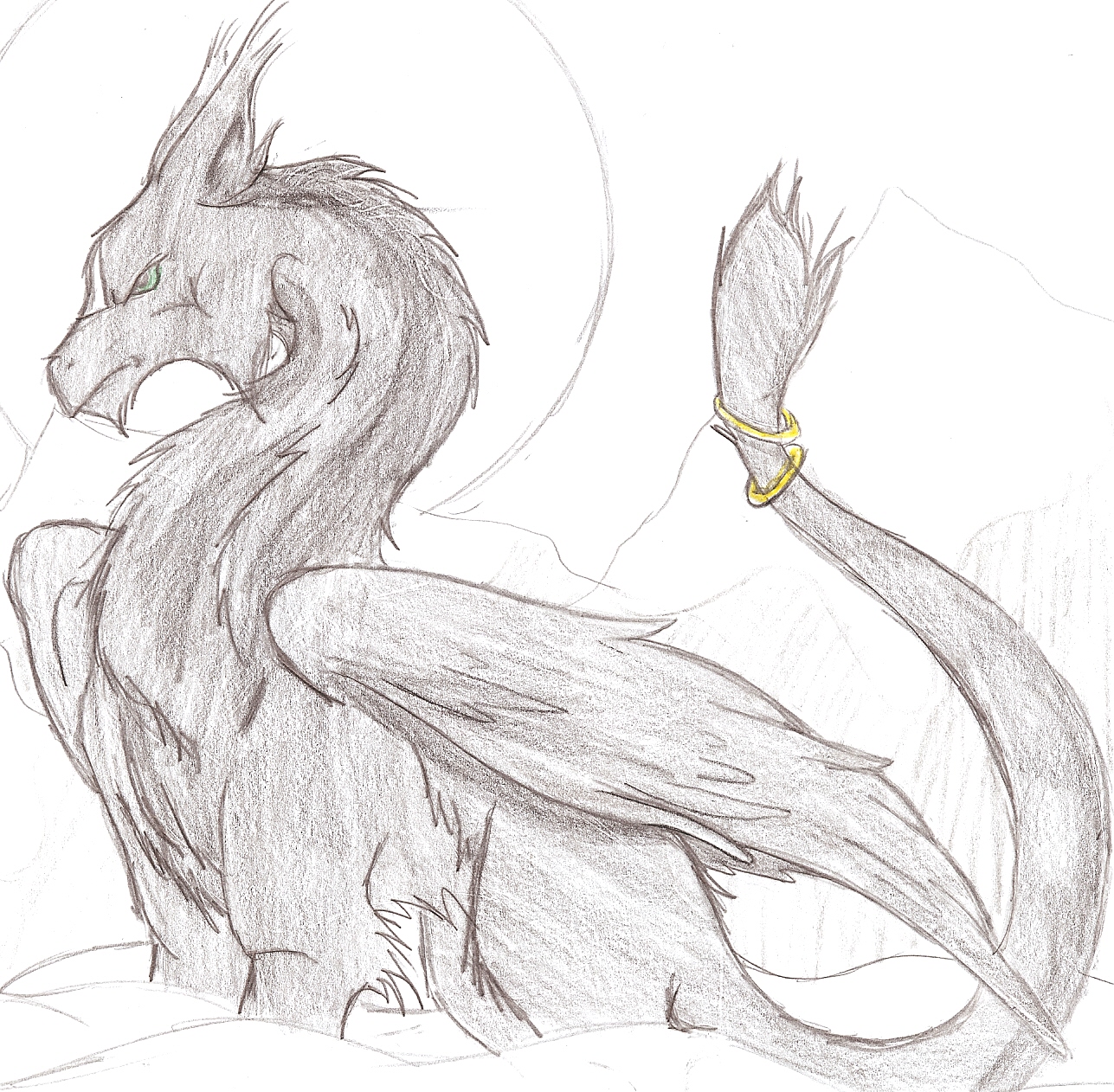 Tis Skye! The Feathered Dragon! by ForeverBlessed