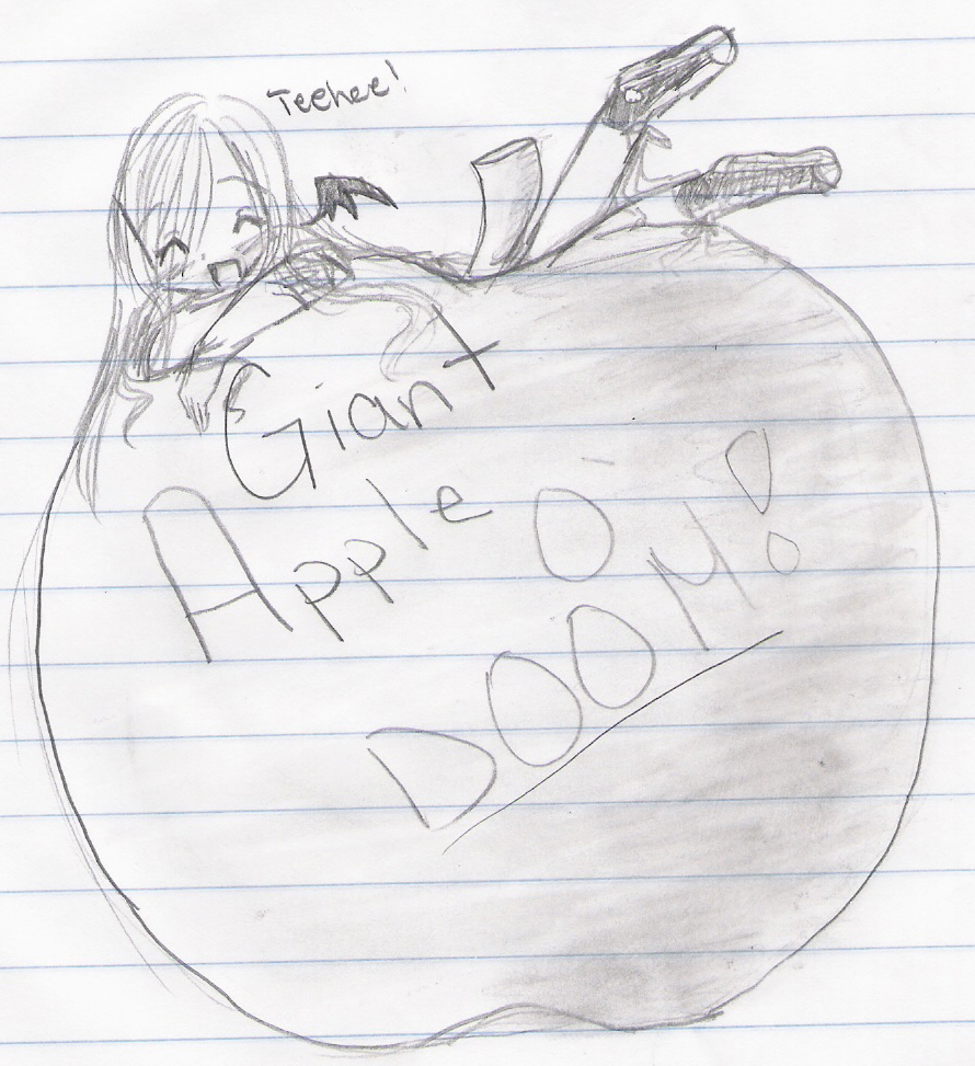 Giant Apple O' DOOM! by Forever_Dreaming