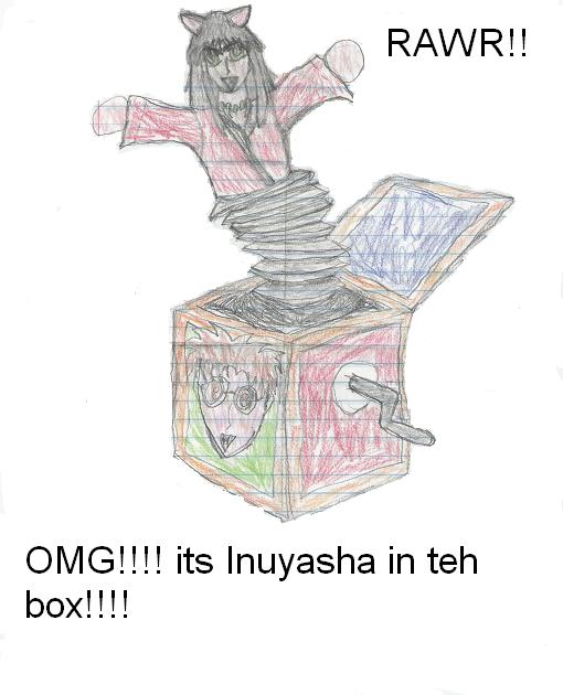 Inuyasha in the box by Forte0016