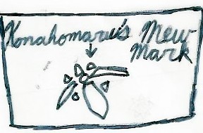 Dark Mew Konohomaru's Mew Mark by FoxMewBrittany